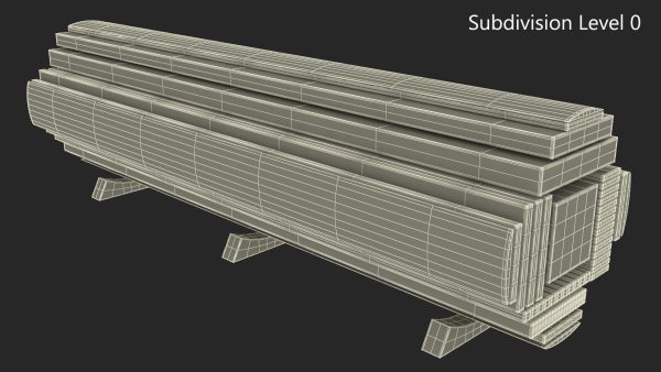 Cross and Longitudinal Section of Wood