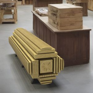 Cross and Longitudinal Section of Wood