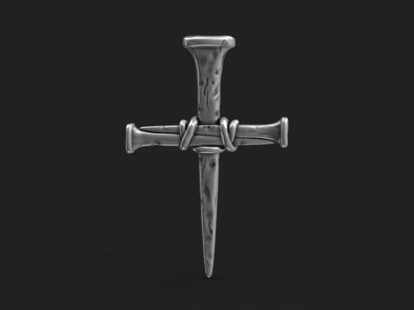 Cross  of nails 3d model for 3d printing 3D print model