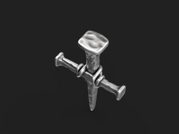Cross  of nails 3d model for 3d printing 3D print model