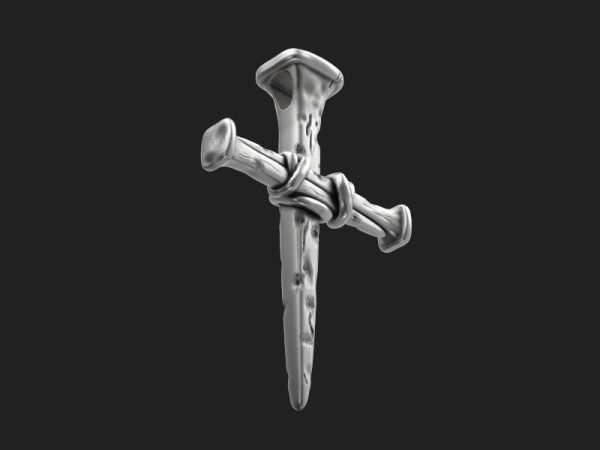 Cross  of nails 3d model for 3d printing 3D print model