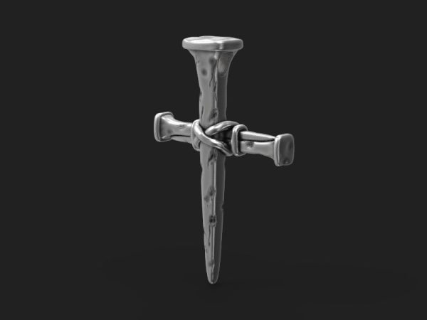 Cross  of nails 3d model for 3d printing 3D print model