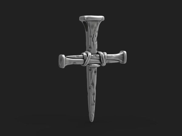 Cross  of nails 3d model for 3d printing 3D print model