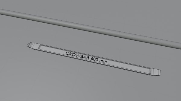 Crowbars tool with handle and handle