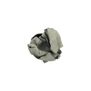 Crumpled paper