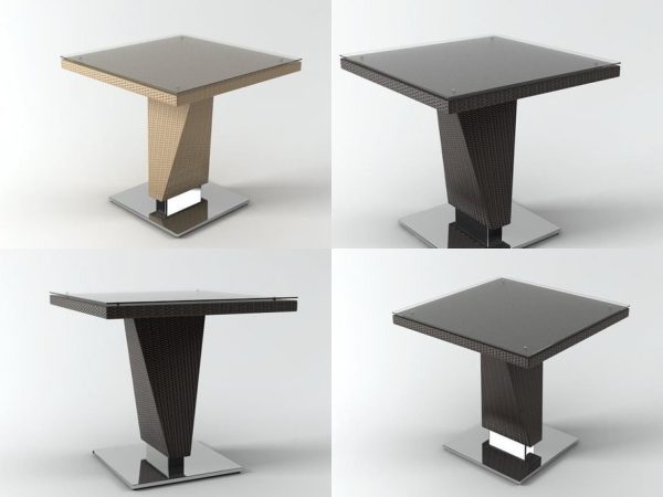 Cuba square table