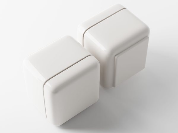 Cube Jar for Cosmetic Packaging