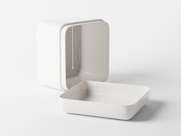 Cube Jar for Cosmetic Packaging