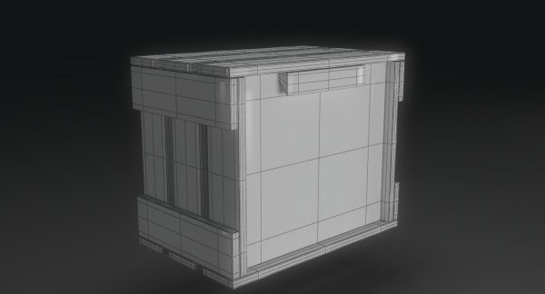 Cubic Wall Mounted Shelf Model for 3D Print