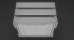 Cubic Wall Mounted Shelf Model for 3D Print