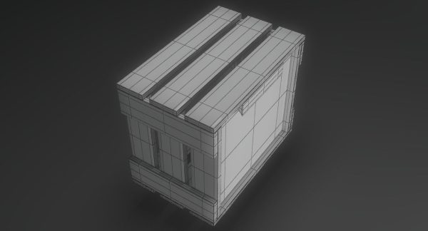 Cubic Wall Mounted Shelf Model for 3D Print