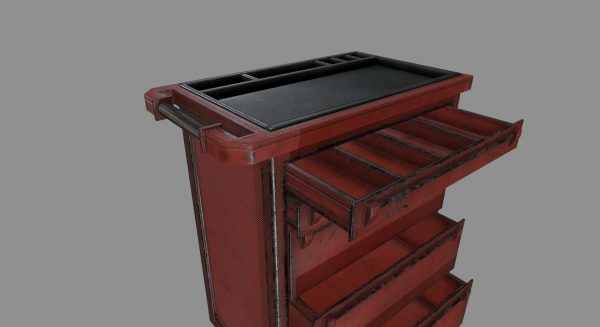 Cupboard dresser with drawers