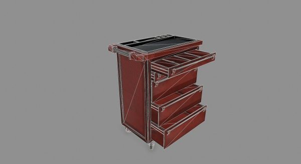 Cupboard dresser with drawers