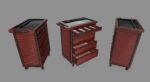 Cupboard dresser with drawers