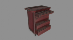 Cupboard cabinet with drawers