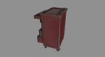 Cupboard cabinet with drawers