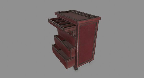 Cupboard cabinet with drawers