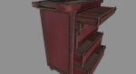 Cupboard cabinet with drawers