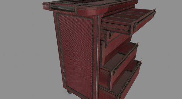 Cupboard cabinet with drawers