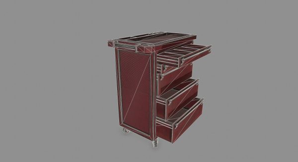 Cupboard cabinet with drawers