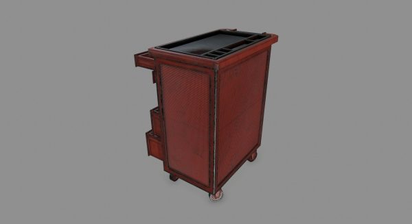Cupboard dresser with drawers