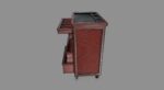 Cupboard dresser with drawers
