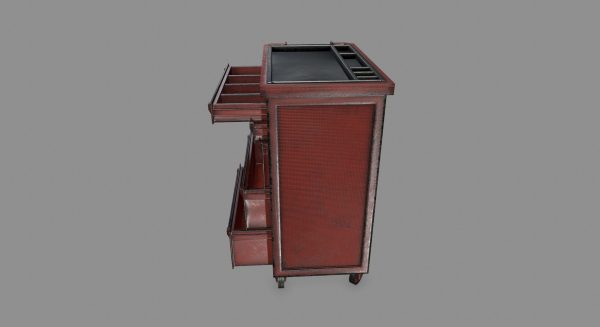 Cupboard dresser with drawers
