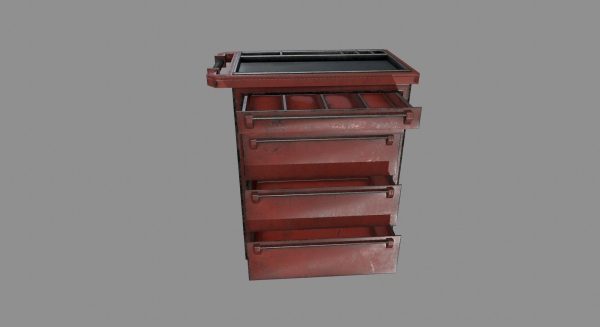 Cupboard dresser with drawers