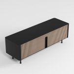 Cupboard modern sideboard with doors and drawers