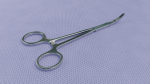 Curved Hemostatic forceps