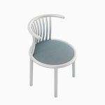 Curved Iron Chair 01