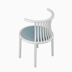 Curved Iron Chair 01
