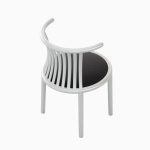 Curved Iron Chair 03