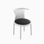 Curved Iron Chair 03