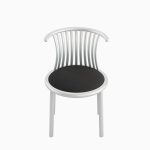 Curved Iron Chair 03