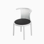 Curved Iron Chair 03