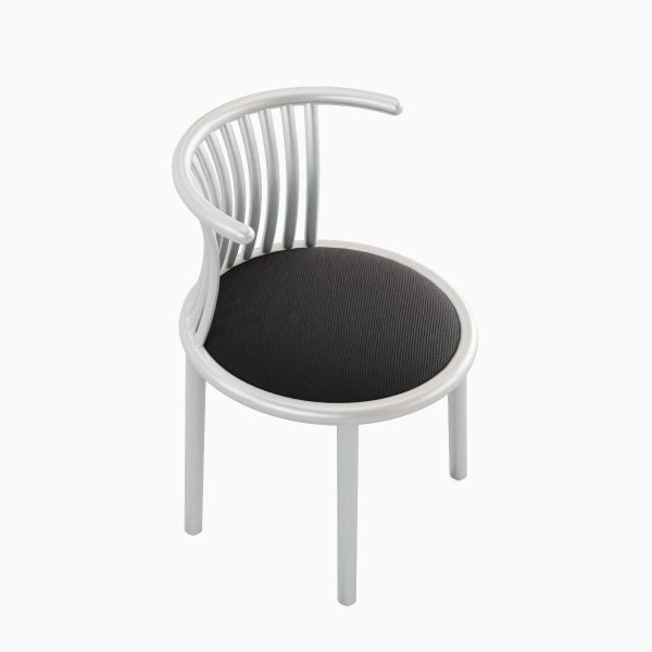 Curved Iron Chair 03