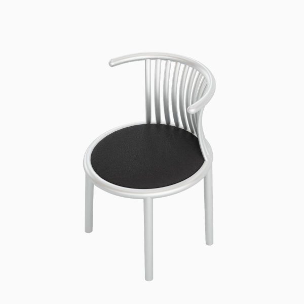 Curved Iron Chair 03