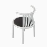 Curved Iron Chair 03