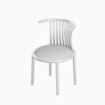 Curved Iron Chair 04