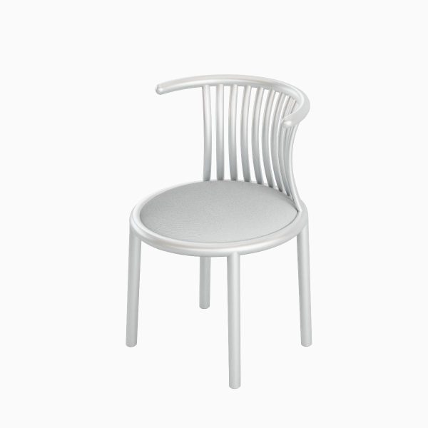Curved Iron Chair 04