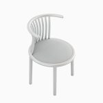 Curved Iron Chair 04