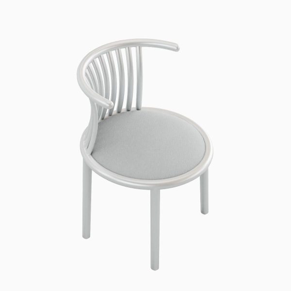 Curved Iron Chair 04