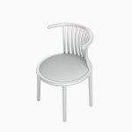 Curved Iron Chair 04
