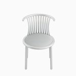 Curved Iron Chair 04