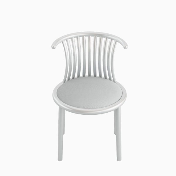 Curved Iron Chair 04