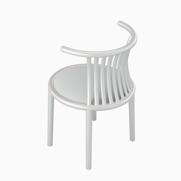Curved Iron Chair 04