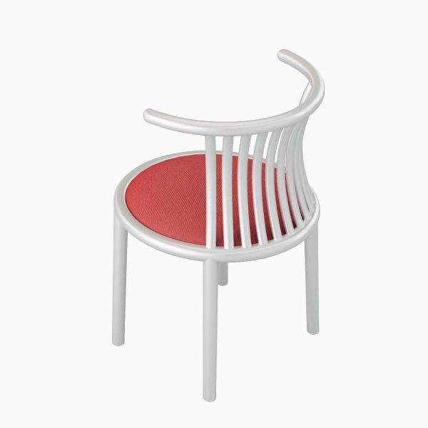 Curved Iron Chair 05
