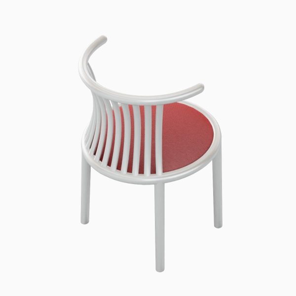 Curved Iron Chair 05