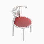 Curved Iron Chair 05